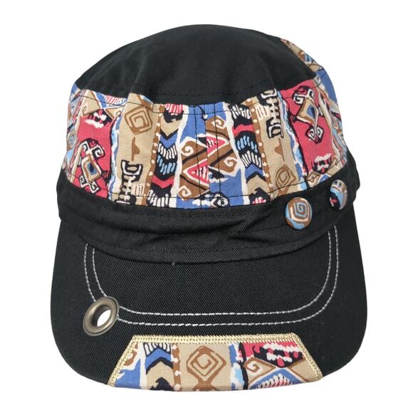 KB ETHOS Cadet Army Cap Multicolor One Size Adjustable Strap Aztec Print - Picture 1 of 8